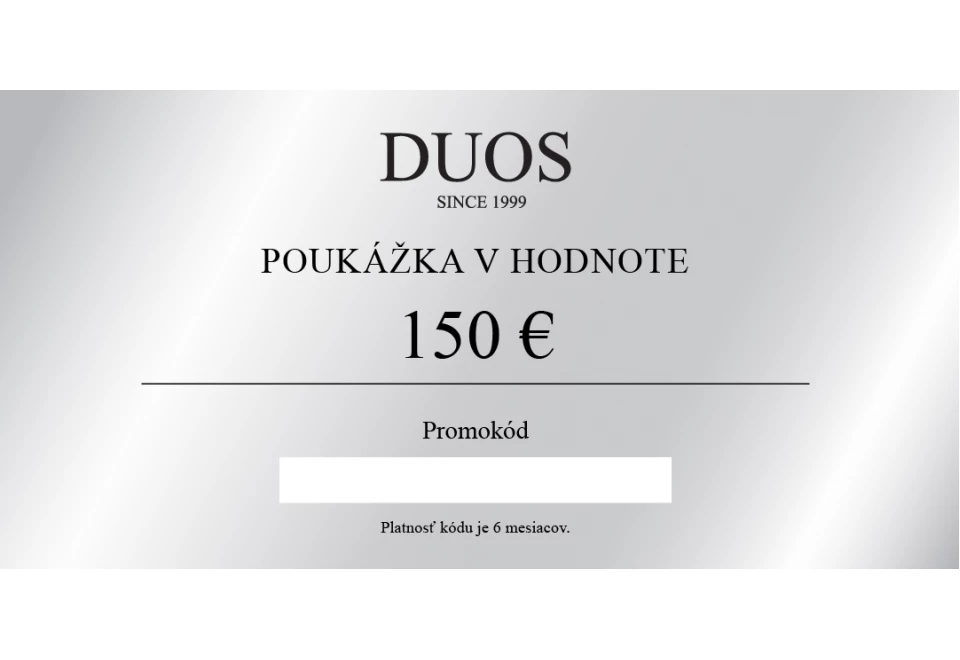Digital gift voucher 150€